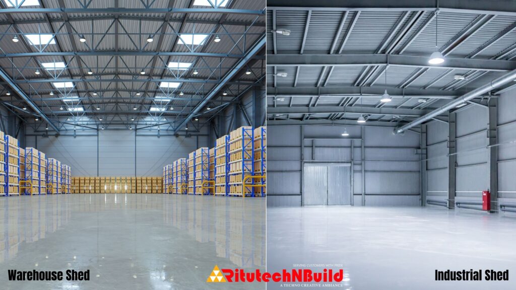Difference Between a Warehouse and an Industrial Shed?