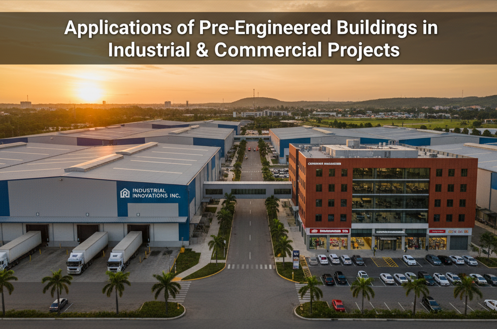 Applications of Pre-Engineered Buildings in Industrial & Commercial Projects