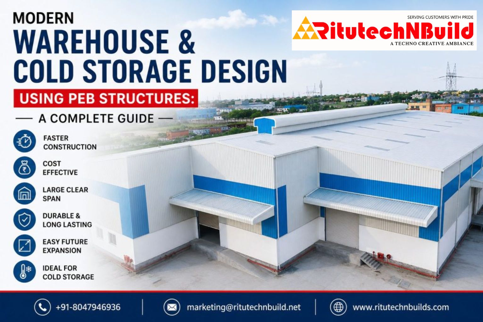 Warehouse & Cold Storage Design Using PEB Structures